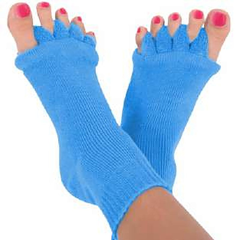 Nuziva ToeRelax foot alignment socks in Sky Blue